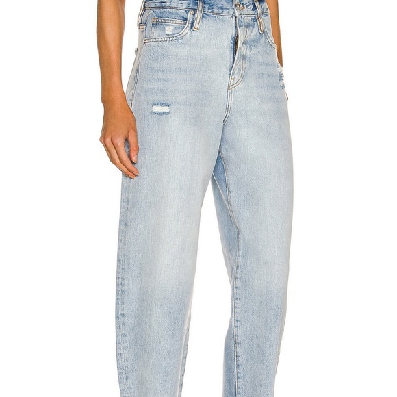 Frame Denim ultra high rise Barrel leg jeans size 26, color CLASH - Picture 3 of 12